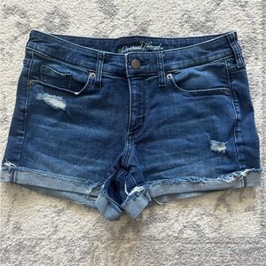Universal Thread Blue Jean Shorts with Rolled Hems